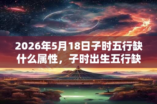 2026年5月18日子时五行缺什么属性，子时出生五行缺什么