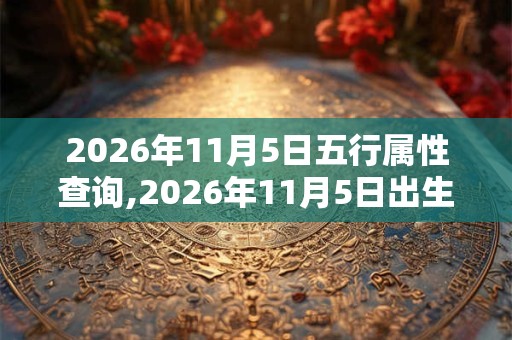 2026年11月5日五行属性查询,2026年11月5日出生五行属什么