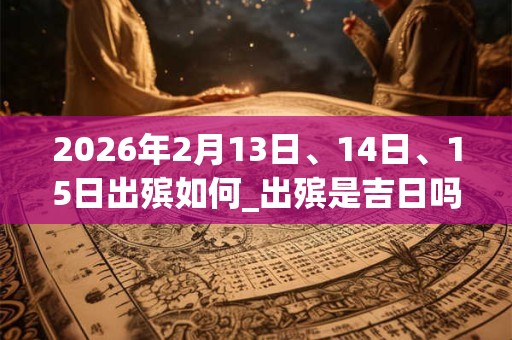 2026年2月13日、14日、15日出殡如何_出殡是吉日吗 2026年2月13日、14日、15日出殡如何_出殡是吉日吗