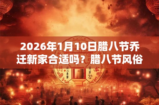 2026年1月10日腊八节乔迁新家合适吗？腊八节风俗是什么？