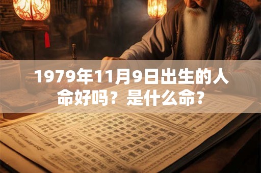 1979年11月9日出生的人命好吗?是什么命? 1979年11月9日出生的人命好吗?是什么命?