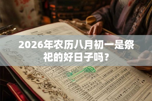 2026年农历八月初一是祭祀的好日子吗？
