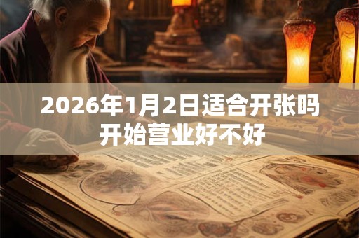 2026年1月2日适合开张吗 开始营业好不好 2026年1月2日适合开张吗 开始营业好不好