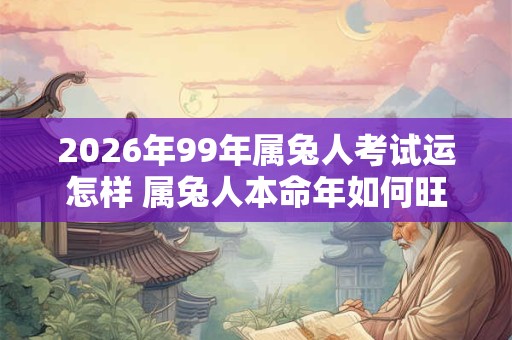 2026年99年属兔人考试运怎样 属兔人本命年如何旺学业