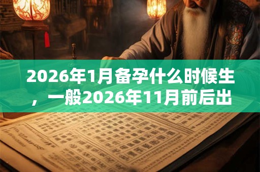 2026年1月备孕什么时候生,一般2026年11月前后出生 2026年1月备孕什么时候生,一般2026年11月前后出生
