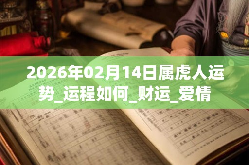 2026年02月14日属虎人运势_运程如何_财运_爱情 2026年02月14日属虎人运势_运程如何_财运_爱情