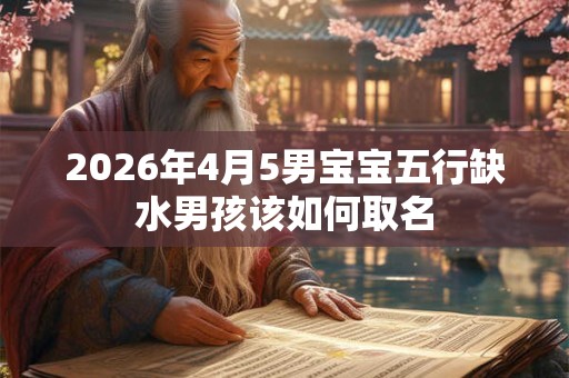 2026年4月5男宝宝五行缺水男孩该如何取名 2026年4月5男宝宝五行缺水男孩该如何取名