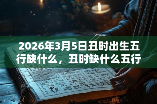 2026年3月5日丑时出生五行缺什么,丑时缺什么五行 2026年3月5日丑时出生五行缺什么,丑时缺什么五行