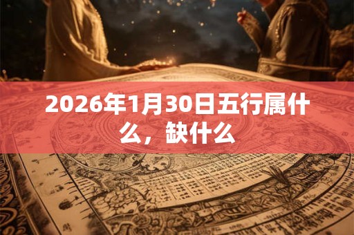 2026年1月30日五行属什么,缺什么 2026年1月30日五行属什么,缺什么