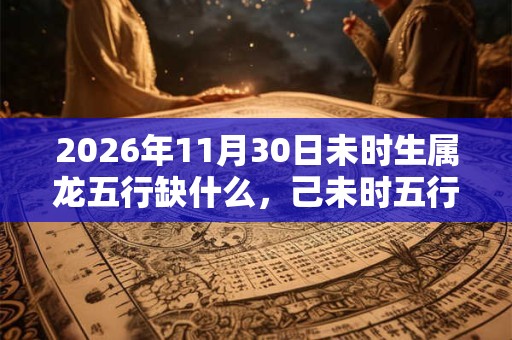 2026年11月30日未时生属龙五行缺什么,己未时五行缺什么 2026年11月30日未时生属龙五行缺什么,己未时五行缺什么