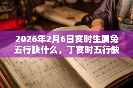 2026年2月6日亥时生属兔五行缺什么,丁亥时五行缺什么 2026年2月6日亥时生属兔五行缺什么,丁亥时五行缺什么