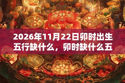 2026年11月22日卯时出生五行缺什么，卯时缺什么五行