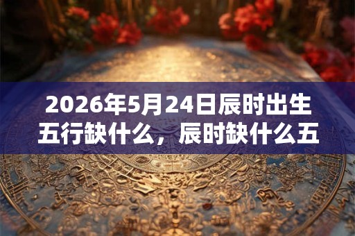 2026年5月24日辰时出生五行缺什么,辰时缺什么五行 2026年5月24日辰时出生五行缺什么,辰时缺什么五行