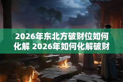 2026年东北方破财位如何化解 2026年如何化解破财位
