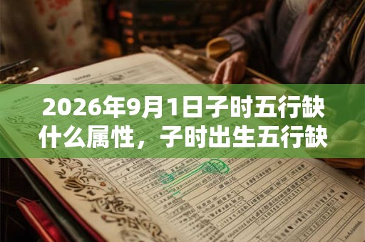 2026年9月1日子时五行缺什么属性,子时出生五行缺什么 2026年9月1日子时五行缺什么属性,子时出生五行缺什么