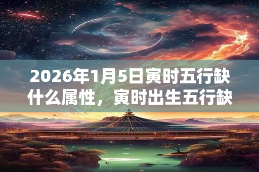 2026年1月5日寅时五行缺什么属性,寅时出生五行缺什么 2026年1月5日寅时五行缺什么属性,寅时出生五行缺什么