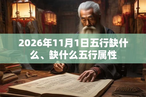 2026年11月1日五行缺什么、缺什么五行属性 2026年11月1日五行缺什么、缺什么五行属性