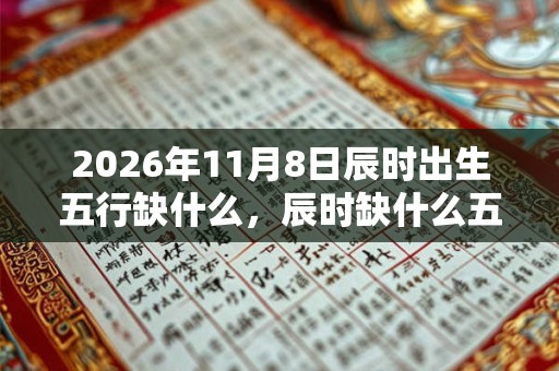 2026年11月8日辰时出生五行缺什么,辰时缺什么五行 2026年11月8日辰时出生五行缺什么,辰时缺什么五行