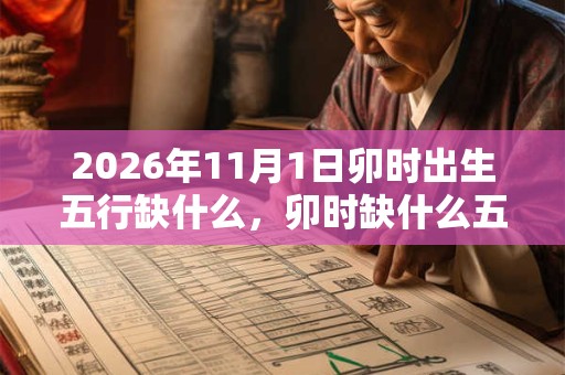 2026年11月1日卯时出生五行缺什么,卯时缺什么五行 2026年11月1日卯时出生五行缺什么,卯时缺什么五行