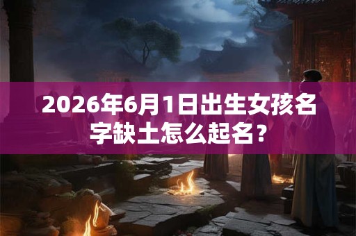 2026年6月1日出生女孩名字缺土怎么起名? 2026年6月1日出生女孩名字缺土怎么起名?