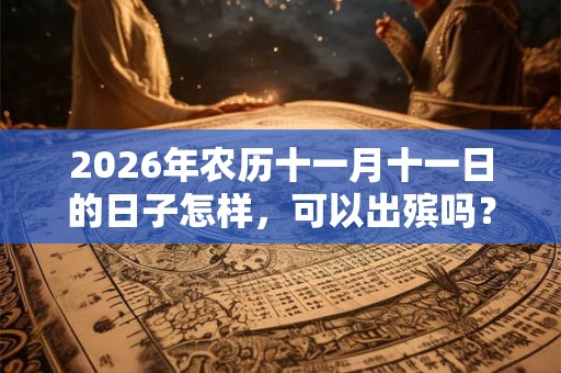 2026年农历十一月十一日的日子怎样,可以出殡吗? 2026年农历十一月十一日的日子怎样,可以出殡吗?