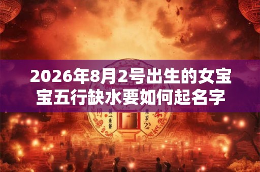 2026年8月2号出生的女宝宝五行缺水要如何起名字 2026年8月2号出生的女宝宝五行缺水要如何起名字