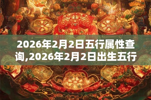 2026年2月2日五行属性查询,2026年2月2日出生五行属什么 2026年2月2日五行属性查询,2026年2月2日出生五行属什么