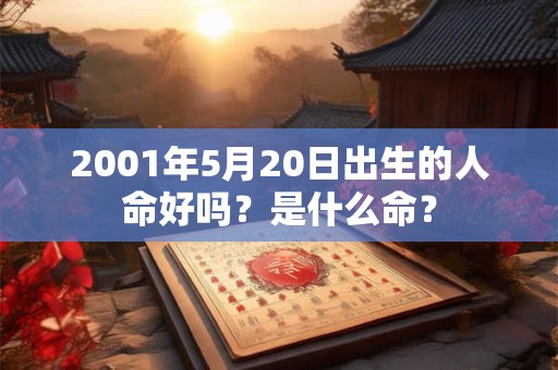 2001年5月20日出生的人命好吗?是什么命? 2001年5月20日出生的人命好吗?是什么命?