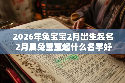 2026年兔宝宝2月出生起名 2月属兔宝宝起什么名字好