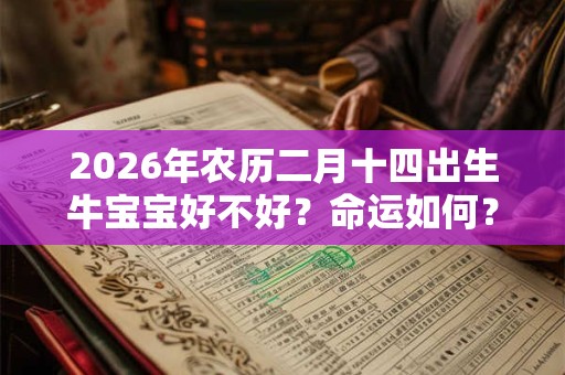 2026年农历二月十四出生牛宝宝好不好?命运如何? 2026年农历二月十四出生牛宝宝好不好?命运如何?