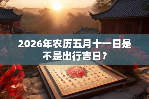 2026年农历五月十一日是不是出行吉日? 2026年农历五月十一日是不是出行吉日?