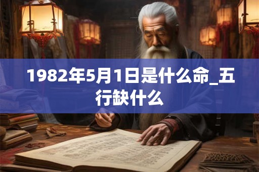 1982年5月1日是什么命_五行缺什么 1982年5月1日是什么命_五行缺什么