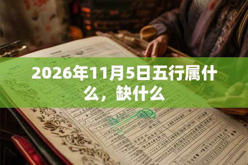 2026年11月5日五行属什么,缺什么 2026年11月5日五行属什么,缺什么