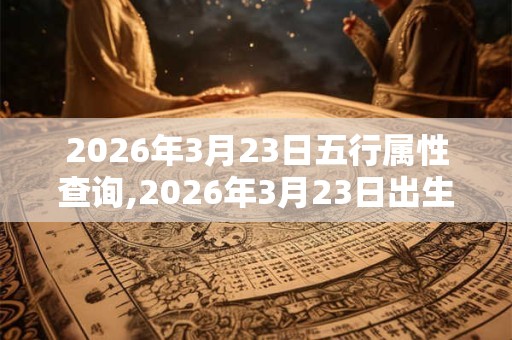 2026年3月23日五行属性查询,2026年3月23日出生五行属什么 2026年3月23日五行属性查询,2026年3月23日出生五行属什么