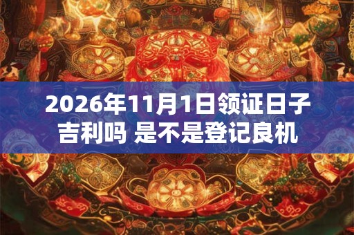 2026年11月1日领证日子吉利吗 是不是登记良机 2026年11月1日领证日子吉利吗 是不是登记良机