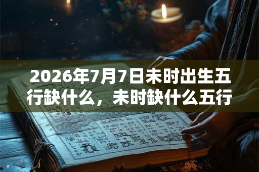 2026年7月7日未时出生五行缺什么,未时缺什么五行 2026年7月7日未时出生五行缺什么,未时缺什么五行