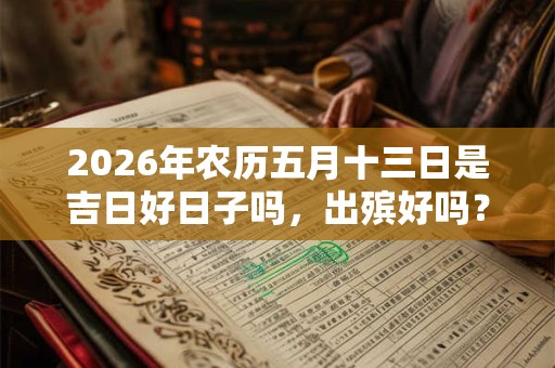 2026年农历五月十三日是吉日好日子吗,出殡好吗? 2026年农历五月十三日是吉日好日子吗,出殡好吗?