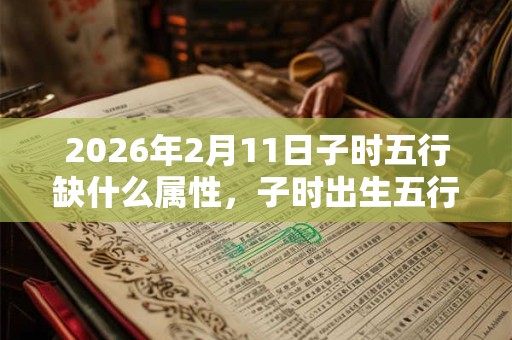 2026年2月11日子时五行缺什么属性,子时出生五行缺什么 2026年2月11日子时五行缺什么属性,子时出生五行缺什么