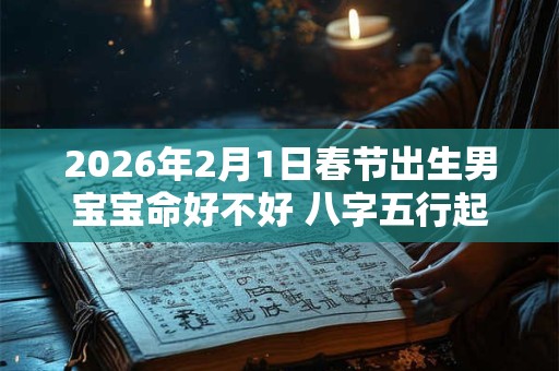 2026年2月1日春节出生男宝宝命好不好 八字五行起名最全款 2026年2月1日春节出生男宝宝命好不好 八字五行起名最全款