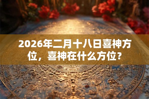 2026年二月十八日喜神方位,喜神在什么方位? 2026年二月十八日喜神方位,喜神在什么方位?