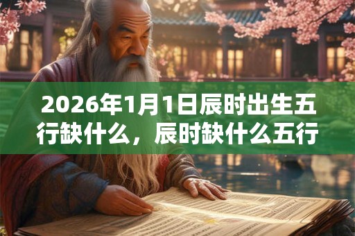 2026年1月1日辰时出生五行缺什么,辰时缺什么五行 2026年1月1日辰时出生五行缺什么,辰时缺什么五行