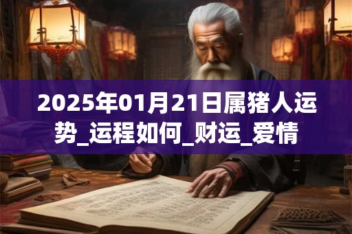 2025年01月21日属猪人运势_运程如何_财运_爱情 2025年01月21日属猪人运势_运程如何_财运_爱情