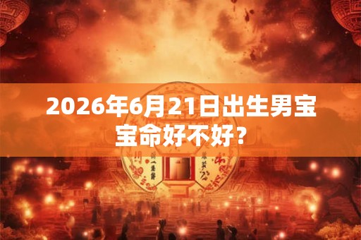 2026年6月21日出生男宝宝命好不好？