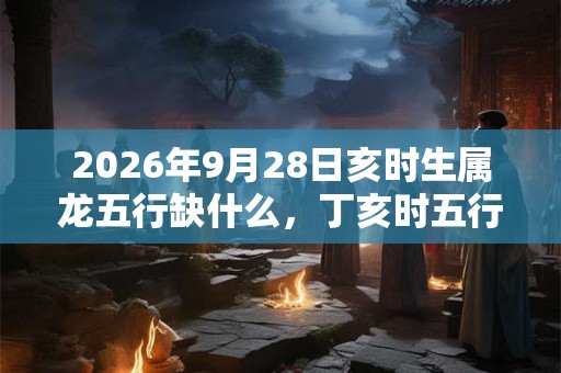 2026年9月28日亥时生属龙五行缺什么，丁亥时五行缺什么