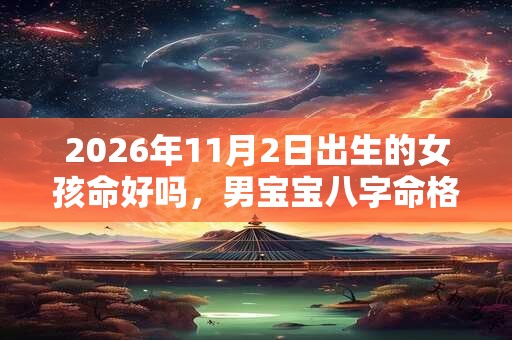 2026年11月2日出生的女孩命好吗,男宝宝八字命格 2026年11月2日出生的女孩命好吗,男宝宝八字命格
