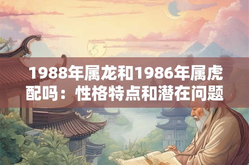 1988年属龙和1986年属虎配吗:性格特点和潜在问题详解 1988年属龙和1986年属虎配吗:性格特点和潜在问题详解