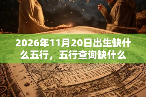 2026年11月20日出生缺什么五行，五行查询缺什么