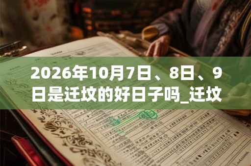 2026年10月7日、8日、9日是迁坟的好日子吗_迁坟可以吗 2026年10月7日、8日、9日是迁坟的好日子吗_迁坟可以吗