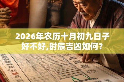 2026年农历十月初九日子好不好,时辰吉凶如何? 2026年农历十月初九日子好不好,时辰吉凶如何?