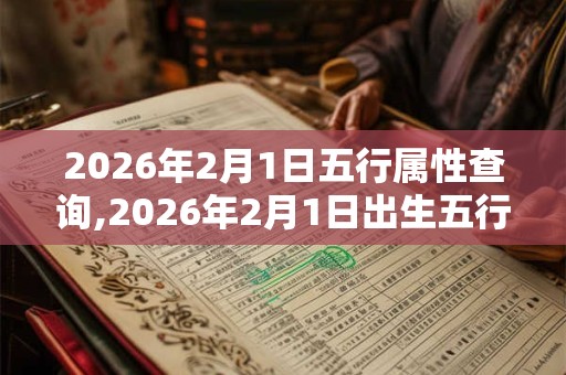 2026年2月1日五行属性查询,2026年2月1日出生五行属什么